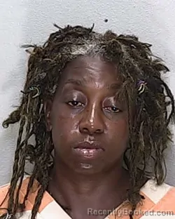 Mugshot of Bernetta Denise Darisaw booked in Marion County, Florida on July 30, 2026