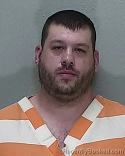 Mugshot of Bryan Michael Dumont booked in Marion County, Florida on July 31, 2026