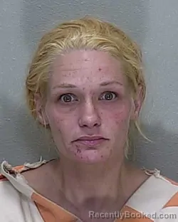 Mugshot of Teresa Jane Capps Martyn booked in Marion County, Florida on August 1, 2026