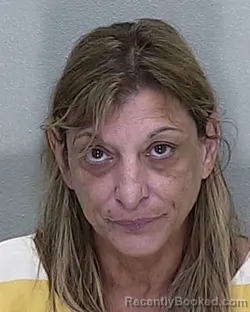 Mugshot of Tina Marie Bucec booked in Marion County, Florida on August 1, 2026