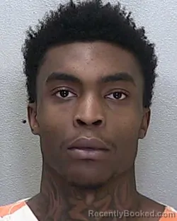 Mugshot of Kenavi Jaleel Carter booked in Marion County, Florida on August 1, 2026
