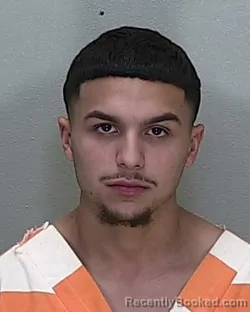 Mugshot of Jonatan Joel Jimenez May booked in Marion County, Florida on August 1, 2026