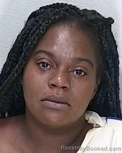Mugshot of Janeen Natasha Griffin booked in Marion County, Florida on August 2, 2026