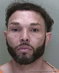 Mugshot of Jonathon Acevedo Mercado booked in Marion County, Florida on August 2, 2026