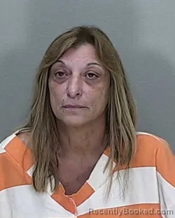 Mugshot of Tina Marie Bucec booked in Marion County, Florida on August 2, 2026