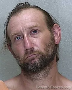 Mugshot of Barry John Moon booked in Marion County, Florida on August 3, 2026