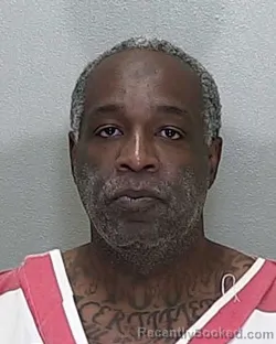 Mugshot of Robert Morris Jones booked in Marion County, Florida on August 3, 2026