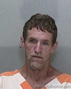 Mugshot of Charles Corey Bishop booked in Marion County, Florida on August 3, 2026