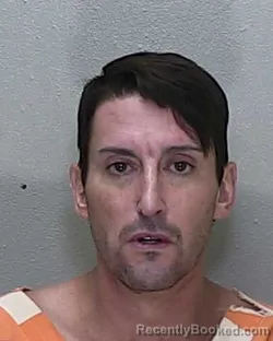 Mugshot of David Lee Caporale booked in Marion County, Florida on August 3, 2026