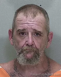 Mugshot of Dwight Gordon Clingenpeel booked in Marion County, Florida on August 4, 2026