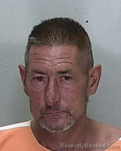 Mugshot of Gregory William Bowles booked in Marion County, Florida on August 5, 2026
