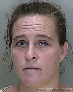 Mugshot of Holly Noelle Bush booked in Marion County, Florida on August 5, 2026