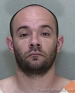 Mugshot of Matthew Donalde Rasmussen booked in Marion County, Florida on August 5, 2026