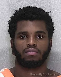 Mugshot of Khamani James Mitchell booked in Marion County, Florida on August 6, 2026
