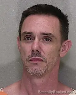 Mugshot of Ryan Leith Beck booked in Marion County, Florida on August 6, 2026