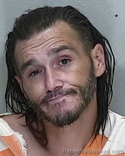 Mugshot of Jeremy Allen Lamotte booked in Marion County, Florida on August 6, 2026