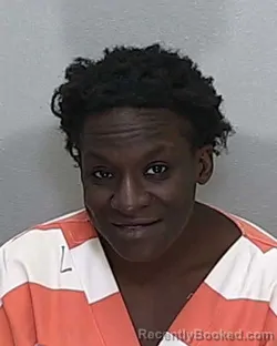 Mugshot of Dawn April Johnson booked in Marion County, Florida on August 6, 2026