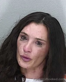 Mugshot of Brittney Janosh booked in Marion County, Florida on August 7, 2026