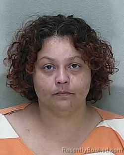 Mugshot of Crystal Colon booked in Marion County, Florida on August 7, 2026