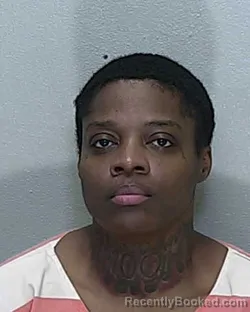 Mugshot of April Lashelle Felder booked in Marion County, Florida on August 7, 2026