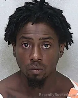 Mugshot of Terrance Lamar Roberts booked in Marion County, Florida on August 7, 2026