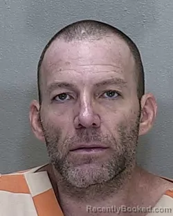 Mugshot of David John Richard booked in Marion County, Florida on August 7, 2026