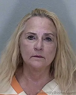 Mugshot of Laurie Cox booked in Marion County, Florida on August 7, 2026