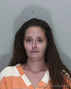 Mugshot of Dreama Mae Charles booked in Marion County, Florida on August 7, 2026