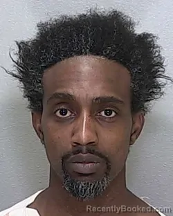 Mugshot of Devaughn Andrew Edwards booked in Marion County, Florida on August 8, 2026