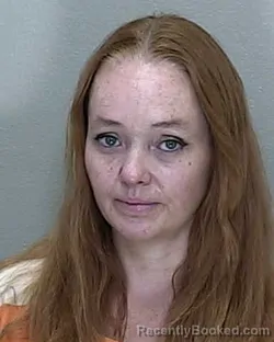 Mugshot of Jeanna Marie Gibson booked in Marion County, Florida on August 8, 2026