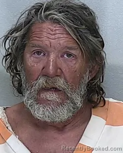 Mugshot of Clinton Joseph Krout booked in Marion County, Florida on August 8, 2026