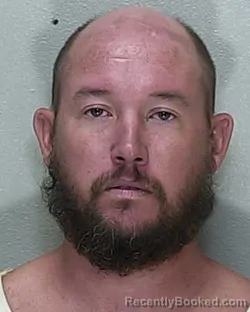 Mugshot of Kyle Owen booked in Marion County, Florida on August 8, 2026