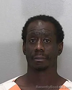 Mugshot of Andre Lamar Vicks booked in Marion County, Florida on August 9, 2026