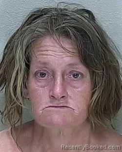Mugshot of Lee Anna Mcglamory booked in Marion County, Florida on August 10, 2026