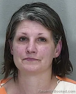 Mugshot of Kender Alys Kerr booked in Marion County, Florida on August 10, 2026