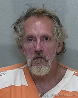 Mugshot of William Frank Clabough booked in Marion County, Florida on August 11, 2026