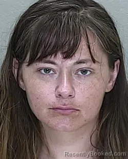 Mugshot of Jaci Gayle Mcarthur booked in Marion County, Florida on August 11, 2026
