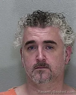 Mugshot of Brent Firebaugh booked in Marion County, Florida on August 11, 2026