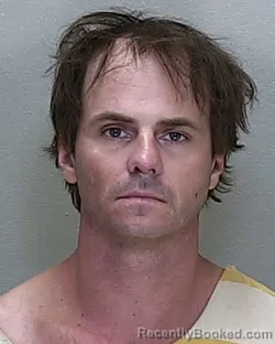 Mugshot of Christopher Lee Smith booked in Marion County, Florida on August 11, 2026