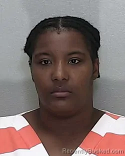 Mugshot of Quianna Shanice Cox Norwood booked in Marion County, Florida on August 11, 2026