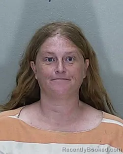 Mugshot of Jennifer Nicole Findley booked in Marion County, Florida on August 12, 2026