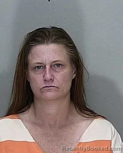 Mugshot of Robin Renea Weiss booked in Marion County, Florida on August 12, 2026