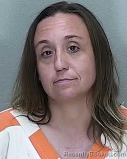 Mugshot of Meghan L Starliper booked in Marion County, Florida on August 12, 2026