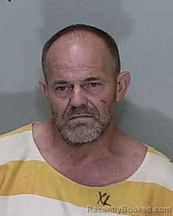 Mugshot of Troy Del Robison booked in Marion County, Florida on August 12, 2026