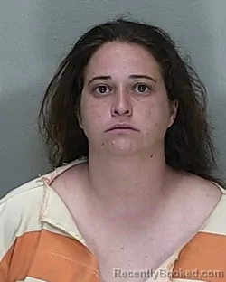 Mugshot of Kayla Patrice Emmons booked in Marion County, Florida on August 12, 2026