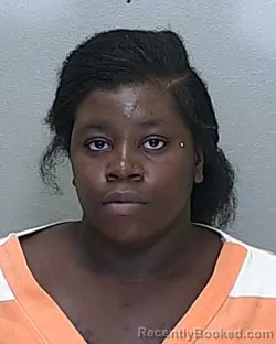 Mugshot of Iran Keleen Whitaker booked in Marion County, Florida on August 12, 2026