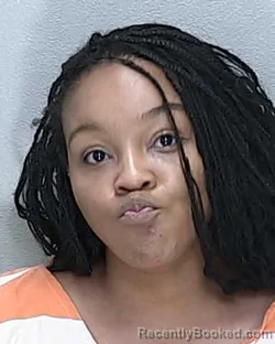 Mugshot of Iesha Brawley Monroe booked in Marion County, Florida on August 12, 2026