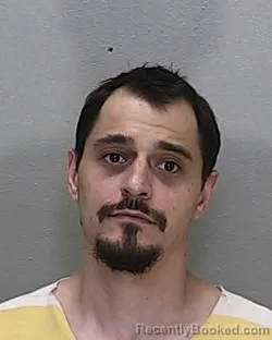 Mugshot of Christopher Andres Ramirez Rabanales booked in Marion County, Florida on August 12, 2026