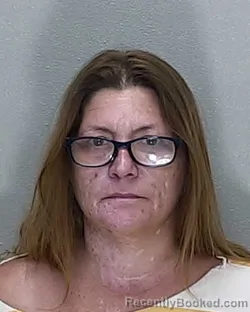 Mugshot of Stacy Lynn Steady booked in Marion County, Florida on August 12, 2026