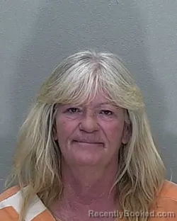 Mugshot of April Homan booked in Marion County, Florida on August 12, 2026